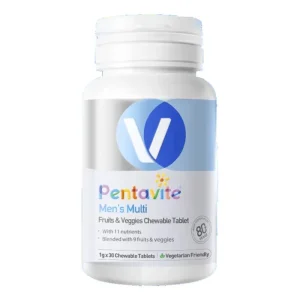 Pentavite Men’s Multi Fruits & Veggies Chewable Tablet